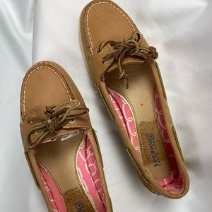 SPERRY size 8 Top-Sider Leather Shoes